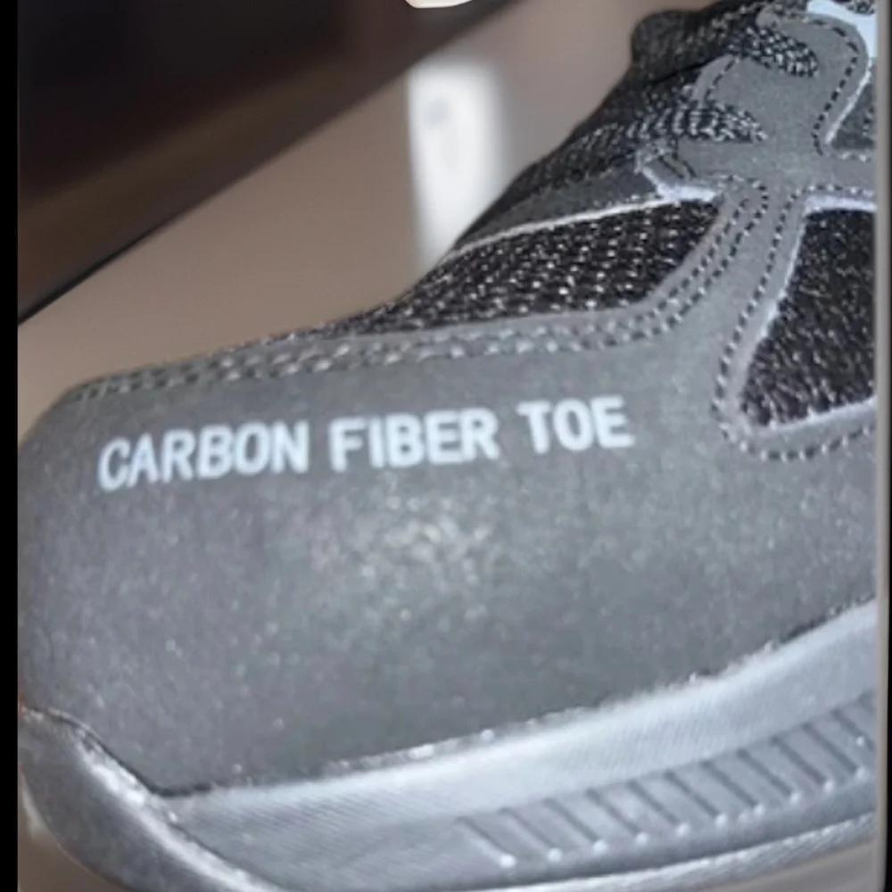 Skechers ELG4 Carbon Fiber Toe Safety Work Air-Cooled Memory Foam Shoes 10.5 W